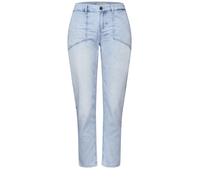 Street One - Mid Waist Jeans im Chino-Look Ultra Bleached Washed - Gr. - 28
