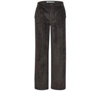 Street One Damen Mid Waist Straight Leg Hose mit Knöpfen 3818678