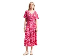 Street One Midi-Kleid mit Smock-Detail Salsa red 38