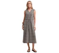 Street One Midi-Kleid mit Split Neck und Zipper Clay Sand 44