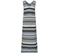 Street One Damen Midi-Kleid mit Zick-Zack-Muster
