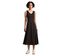 Street One Midi-Kleid ohne Ärmel in Unifarbe Espresso Brown 34
