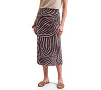 Street One - Midirock mit Muster violet - Gr. - 42