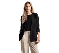 STREET ONE Damen A212211 Offener Blazer, Black, 42
