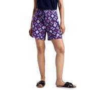 Shorts STREET ONE Gr. 40, Kurz, lila (bellflower lilac) Damen Hosen (49646816-40) bellflower lilac