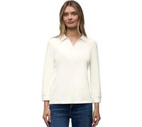 Street One Poloshirt mit Zipper Off White 44