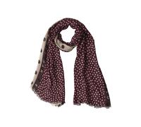 Street One - Langer Schal mit Mustermix rustic rouge - Gr. - One size