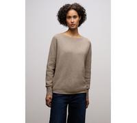 Street One Pullover Cosy Dolman Damen Beige Größe 46