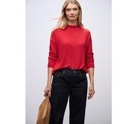 Street One Damen Shirt Softes Turtleneck Rot Größe 36