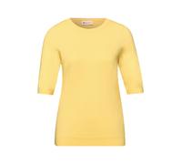 Pullover in Unifarbe Gelb 44