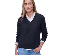 Street One Pullover in Unifarbe Shadowed Navy 44