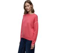 Street One - Pullover mit Kontrastdetails striking coral - Gr. - 36