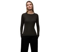 Pullover mit Rippstruktur Violett 42