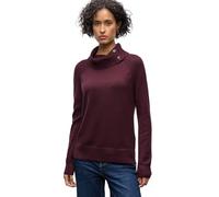 Street One Pullover mit Stehkragen Wildberry red 46