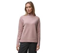Rollkragenpullover STREET ONE, Damen, Gr. 44, powder pink meliert, Web, 37% Polyacryl, 29% Baumwolle, 29% Polyester, 5% Nylon, unifarben, normal normal, hoch geschlossener Ausschnitt, Rippbündchen, Pu