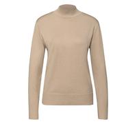 Street One - Pullover mit Turtleneck sanded beige - Gr. - 38