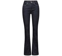 Street One Damen Bootcut-Jeans 3716708 Rinsed Dunkelblau Größe 30/32