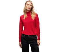 Street One Frauen Rollkragen Pullover in Rot, Gr: 46