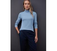 Street One Damen Basic Rollkragenshirt 3228577 Frosted Blue Größe 40