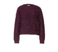 Street One - rounded neck fringe sweater 17820_rustic_rouge - Gr. - 44