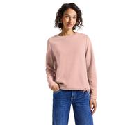 Street One Frauen Rundhals Sweatshirt in Rosa, Gr: 34