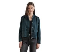 Street One Satin-Blouson Damen Grün Gr. 36 – Obermaterial Viskose/Polyester