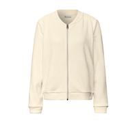 Street One - Schimmernde Strukturjacke beige - Gr. - 34