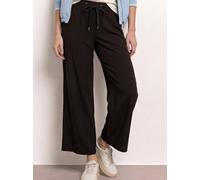 Street One Schlupfhose Damen Viskose schwarz, 40-26