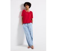 Street One Damen A345730 Bluse, Glory Red, 40