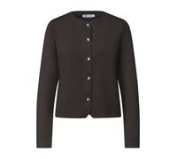 Street One - short jacket w.deco buttons 17874_black_coffee - Gr. - 38