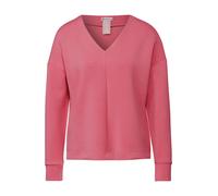 STREET ONE Damen A322805 Silk-Look Shirt, Desert Berry, 34 EU