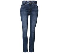 Street One Slim-fit-Jeans Style York Damen Gr.27 L30 Dunkelblau mit Stretch