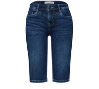 Street One Damen Slim Leg Bermuda mit Turn-Up-Detail