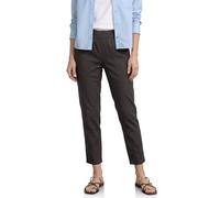 Street One Slim Leg Chino mit Elastikbund deep Earth 42