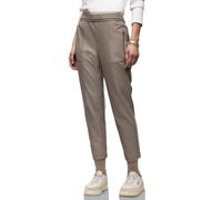 Stoffhose STREET ONE, Damen, Gr. 46, Länge 28, light terra mocha, 96% Polyamid, 4% Elasthan, unifarben, loose fit knöchelfrei, Hosen Stoffhose, im Loose Fit (78844507-46) light terra mocha