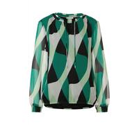 Street One - Smock Chiffonbluse grün - Gr. - 36