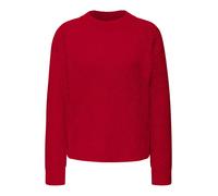 Street One Frauen Softer Chenille Pullover in Rot, Gr: 36