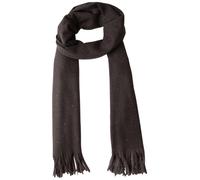 Schal STREET ONE, Damen, Gr. onesize, rustic braun meliert, Stoff, 85% Polyester, 15% Viskose, unifarben, Modetücher, mit Fransen am Saum (58242229-0) rustic braun meliert