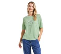 Street One SOL_Great partprint Shirt w.30er Sleeve Soft Jade Green 40