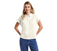 Street One SOL_Solid shirtcollarblouse wdropped Shoulder Off White 38