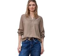 Street One Split Neck Tunika Light Terra Mocha 36