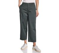 STREET ONE Damen A379036 Straight Leg Chino, marshy Green, 34W x 28L