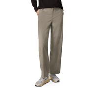 Stoffhose STREET ONE, Damen, Gr. 38, Länge 30, cotton beige, Web, Obermaterial: 68% Polyester, 30% Viskose, 2% Elasthan. Futter: 100% Polyester, meliert, lang, Hosen Stoffhose, in Melange-Optik (70851