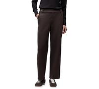 Webhose STREET ONE, Damen, Gr. 44, Länge 30, deep roast braun, Web, Obermaterial: 70% Viskose, 25% Polyester, 5% Elasthan, unifarben, regular fit lang, Hosen, mit Taschen (67995155-44) deep roast brau