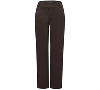 Street One Frauen Straight Leg Hose in Braun, Gr: 34