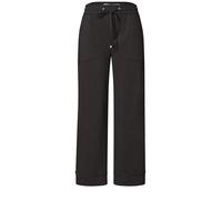 Street One - Straight Leg Hose im Casual Fit mit Turn-Up black coffee - Gr. - 28
