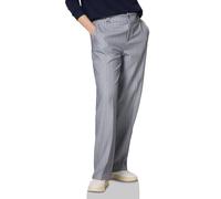 Street One Frauen Straight-Leg-Hose mit Streifen Blau Gr. 44