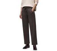 Street One Stoffhose Straight Leg mit Tape, Comfort Fit, Länge 30, Gr. 46, Rustic Braun
