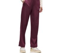 Street One Frauen Straight Leg Hose in Rot, Gr: 42