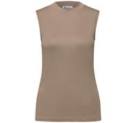 Street One Frauen Basic Top in Braun, Gr: 46